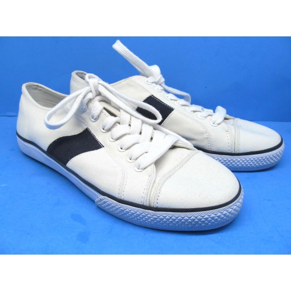 Chaps Wren White Canvas Sneakers Womens Size US 10 B
